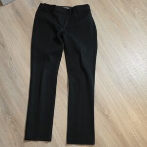 Express Black Women's Straight Leg Dress Pants The Columnist
